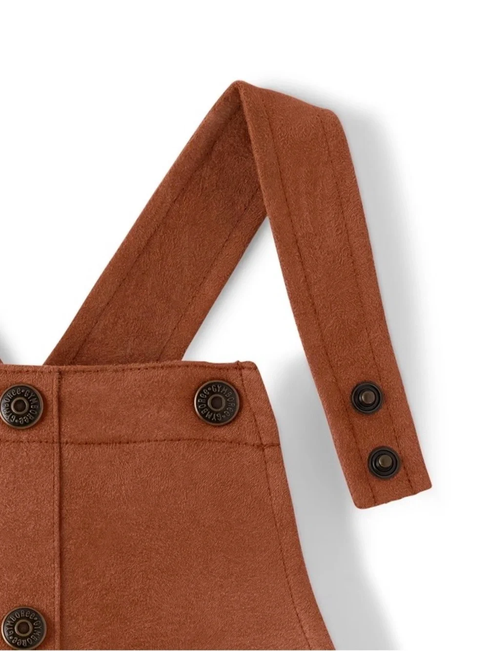 Gymboree Girls ‘County Fair’ Faux Suede Brown Western Jumper Size 5T